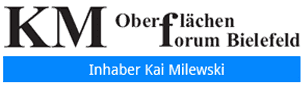 KM Oberflächenforum Bielefeld Inh. Kai Milewski - Logo